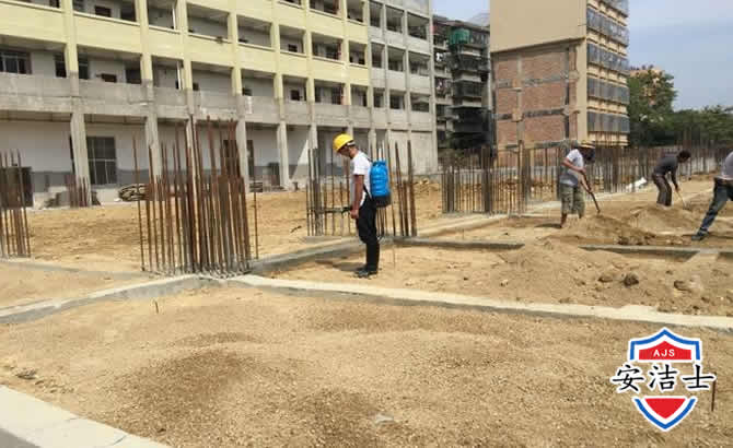 虹口区学校机关防治白蚁